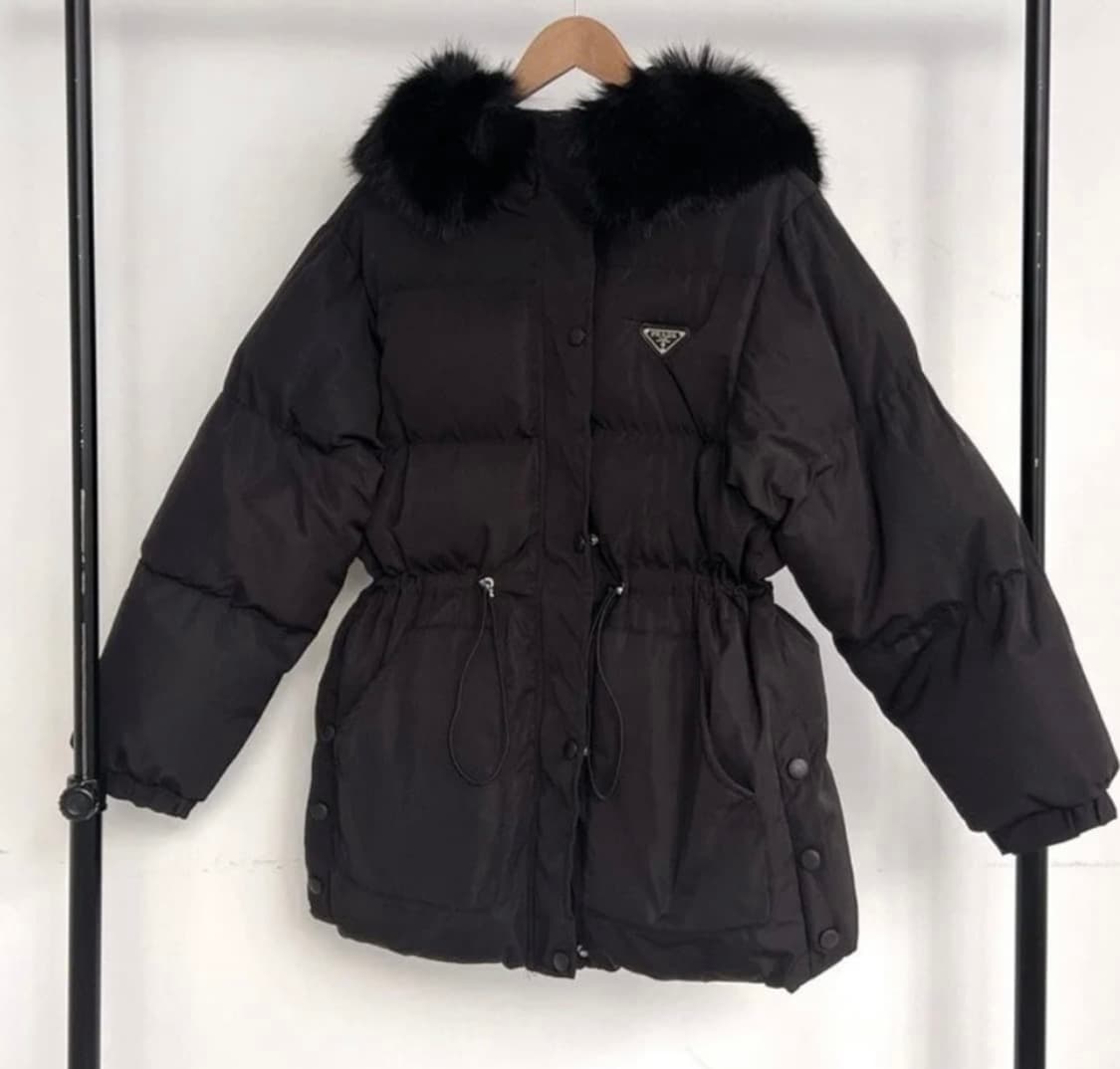 프라다 퍼 패딩 상품이미지1