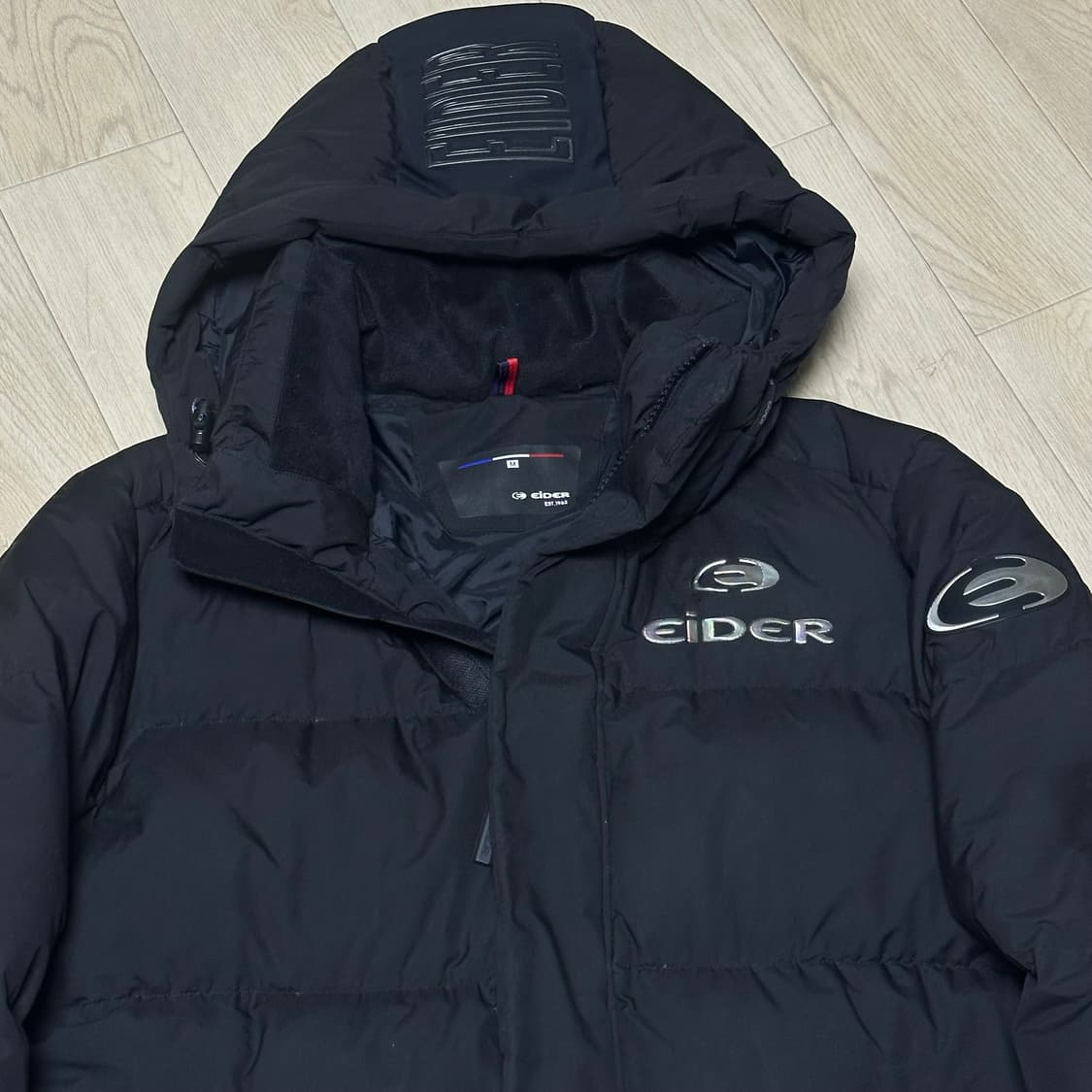 아이더 블랙 롱패딩 상품이미지2