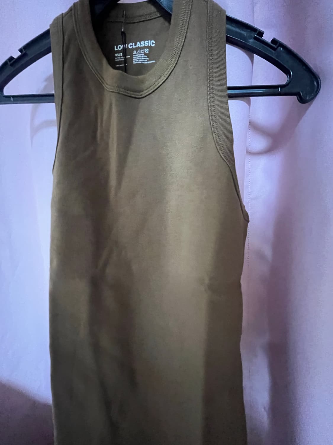 로우클래식 슬리브리스탑 상품이미지3