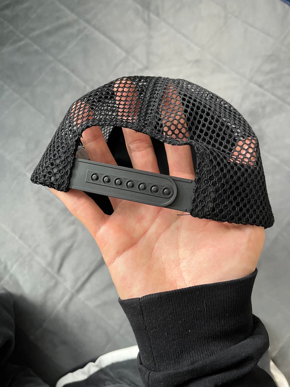 Y-3 요지 야마모토 메쉬 트러커캡 화이트 상품이미지2