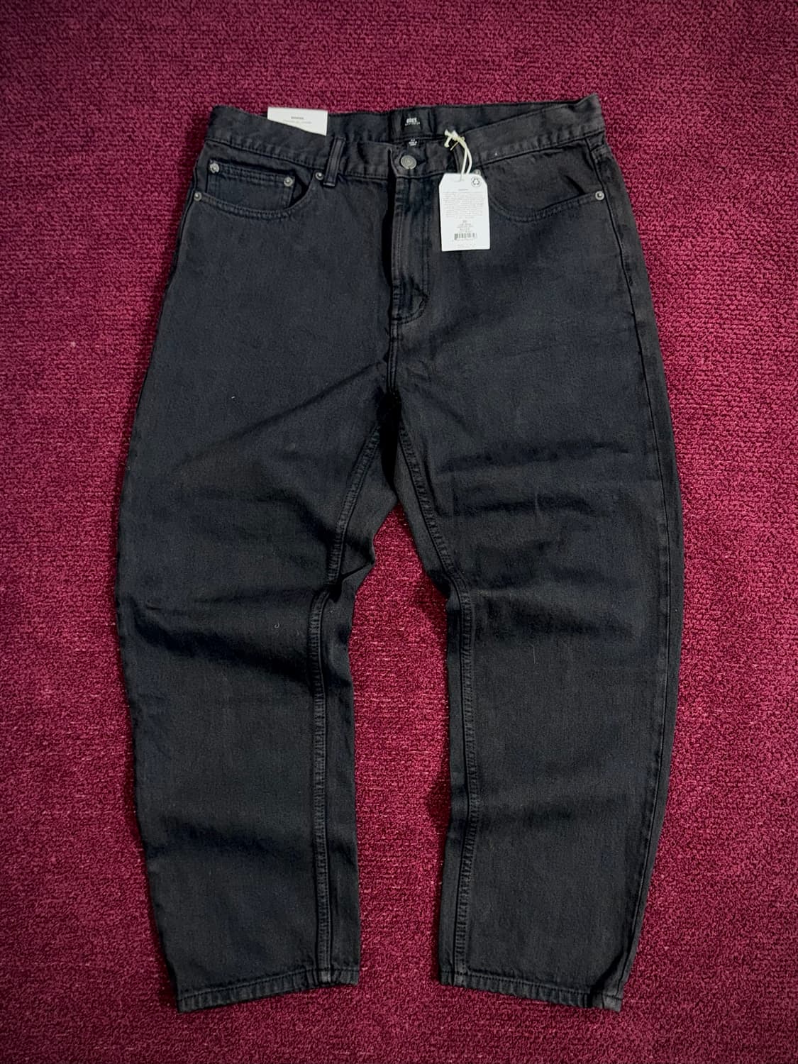 OBEY 데님 흑청 팬츠 33 (택 미제거) 상품이미지1