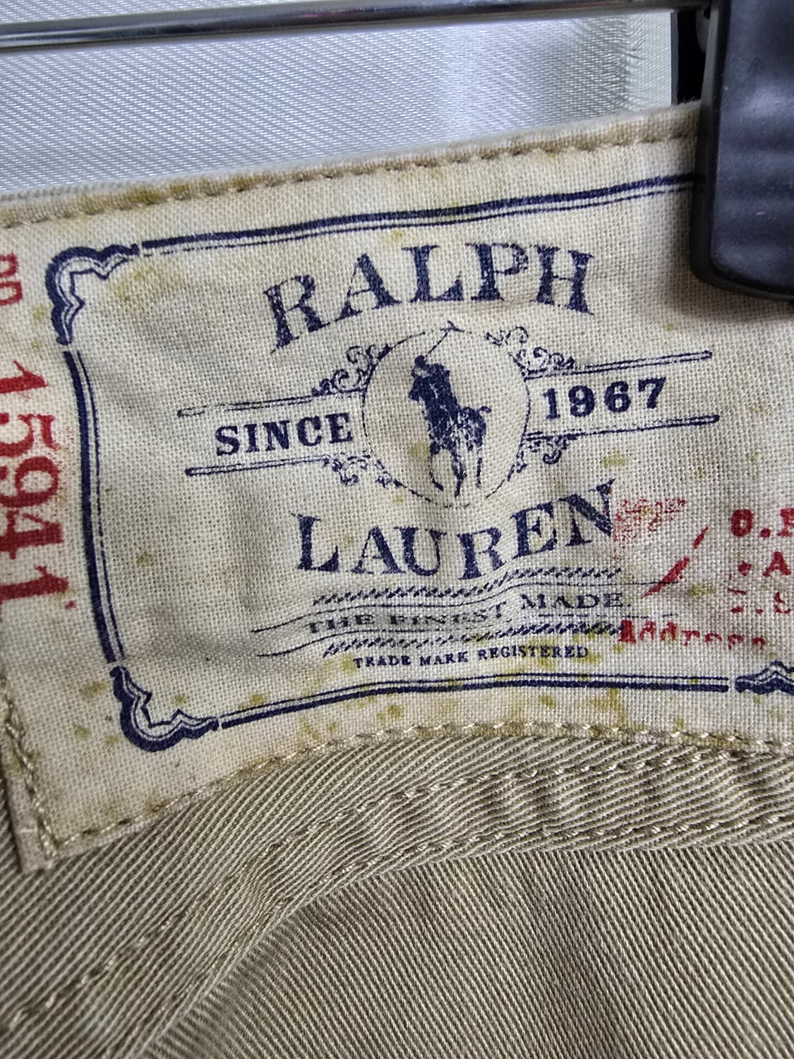 폴로랄프로렌 베이지 면 미니스커트 (1792) 상품이미지3