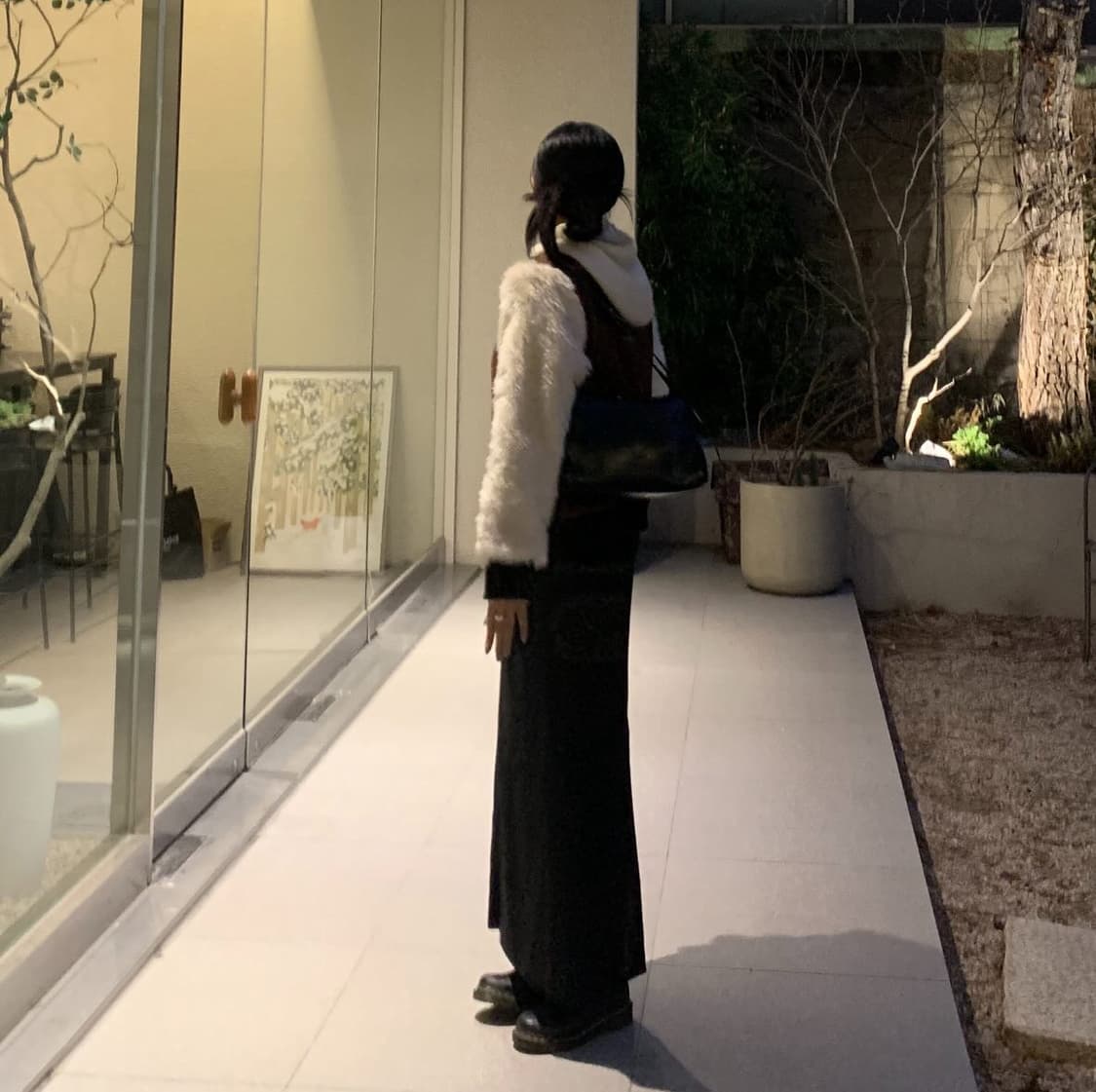 빈티지 퍼 자켓 ( 착용샷 있음 ) 상품이미지3