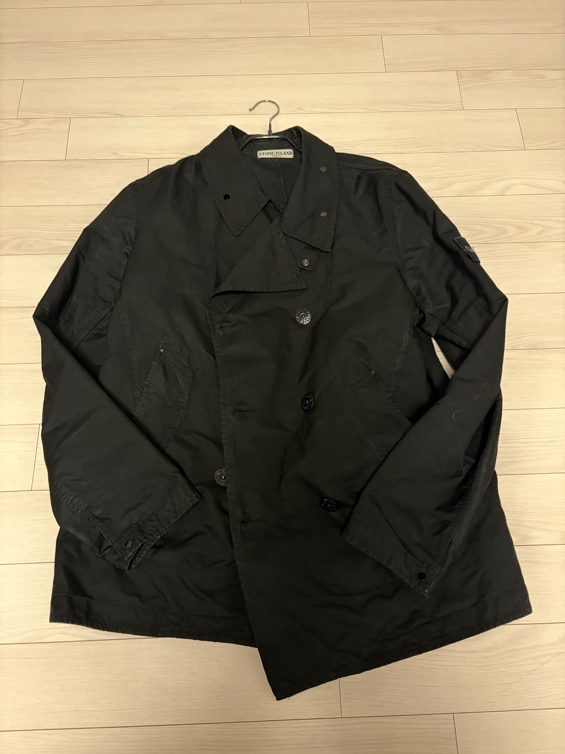 스톤아일랜드 더블 브레스트 트렌치코트(예약중) 상품이미지1