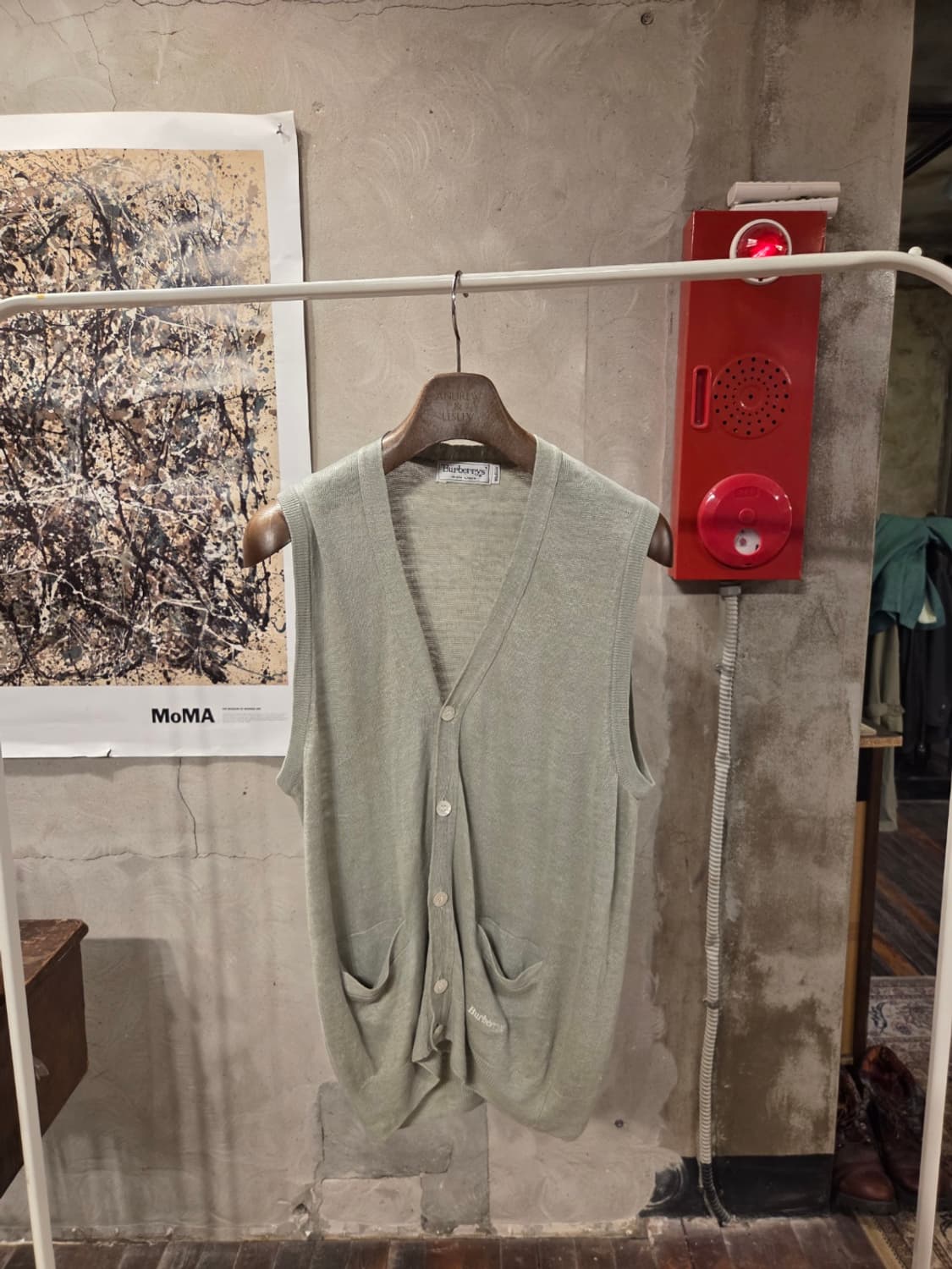 버버리 아이리시 리넨 베스트 상품이미지6