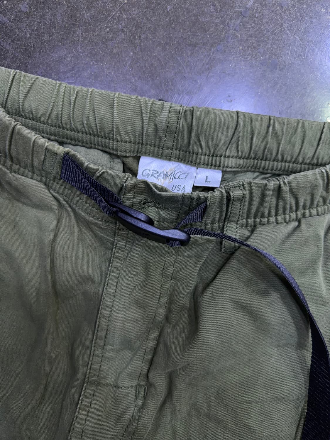 그라미치 NN 워싱 팬츠 0816 올리브 L 상품이미지6