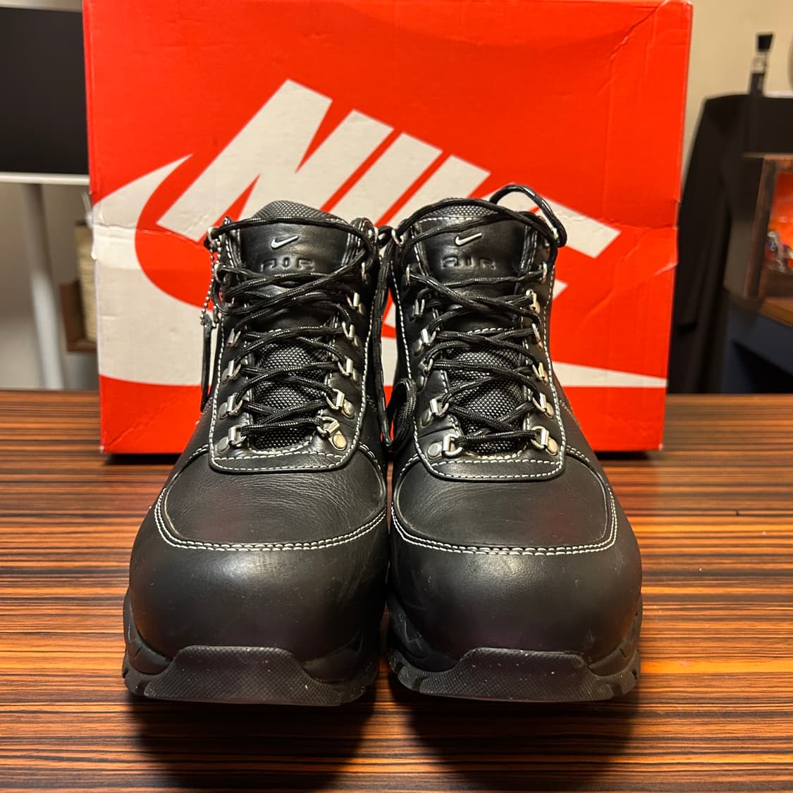 나이키 고아돔 프리미엄 블랙 280 황금사이즈 상품이미지2