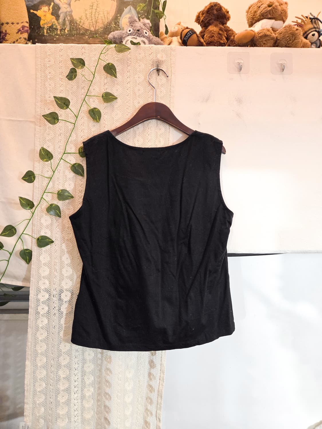 블랙 모리 기본 나시 상품이미지4