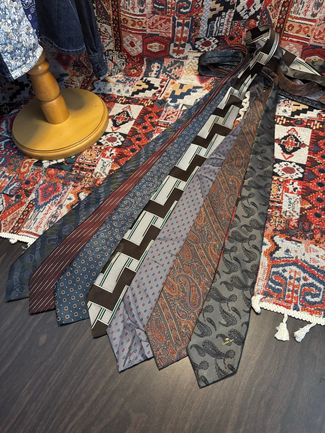 Japanese Vintage various patterns ties 상품이미지1