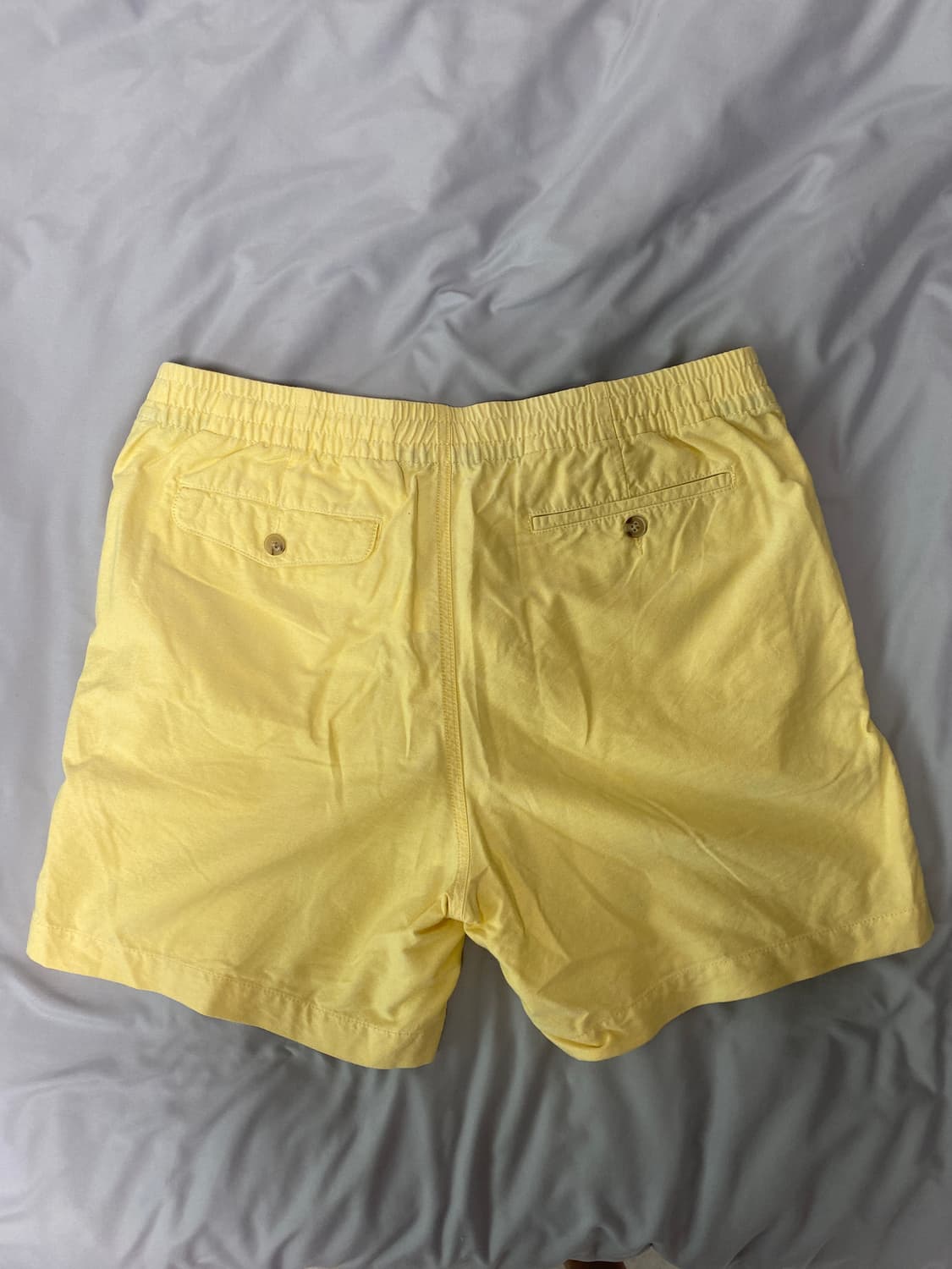 폴로 반바지 노란색 상품이미지2