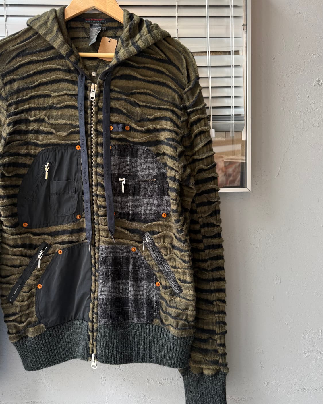 CUSTO BARCELONA contemporary zip-up 후드 상품이미지2