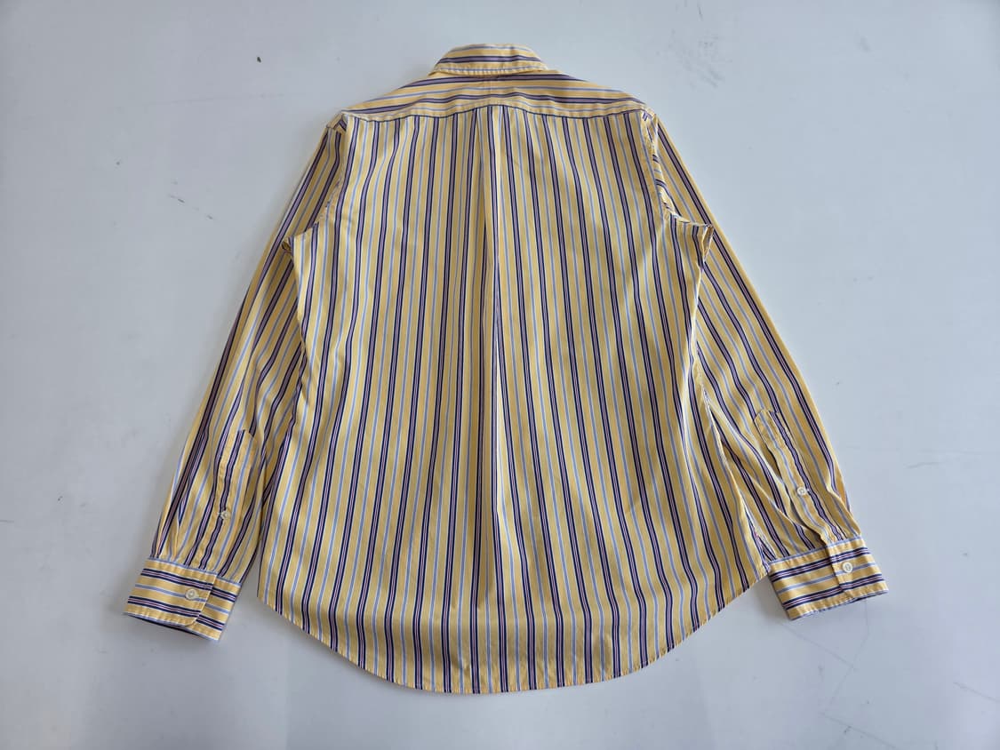 폴로랄프로렌 포니 박시핏 옐로우 스트라이프 셔츠 M/M 상품이미지2