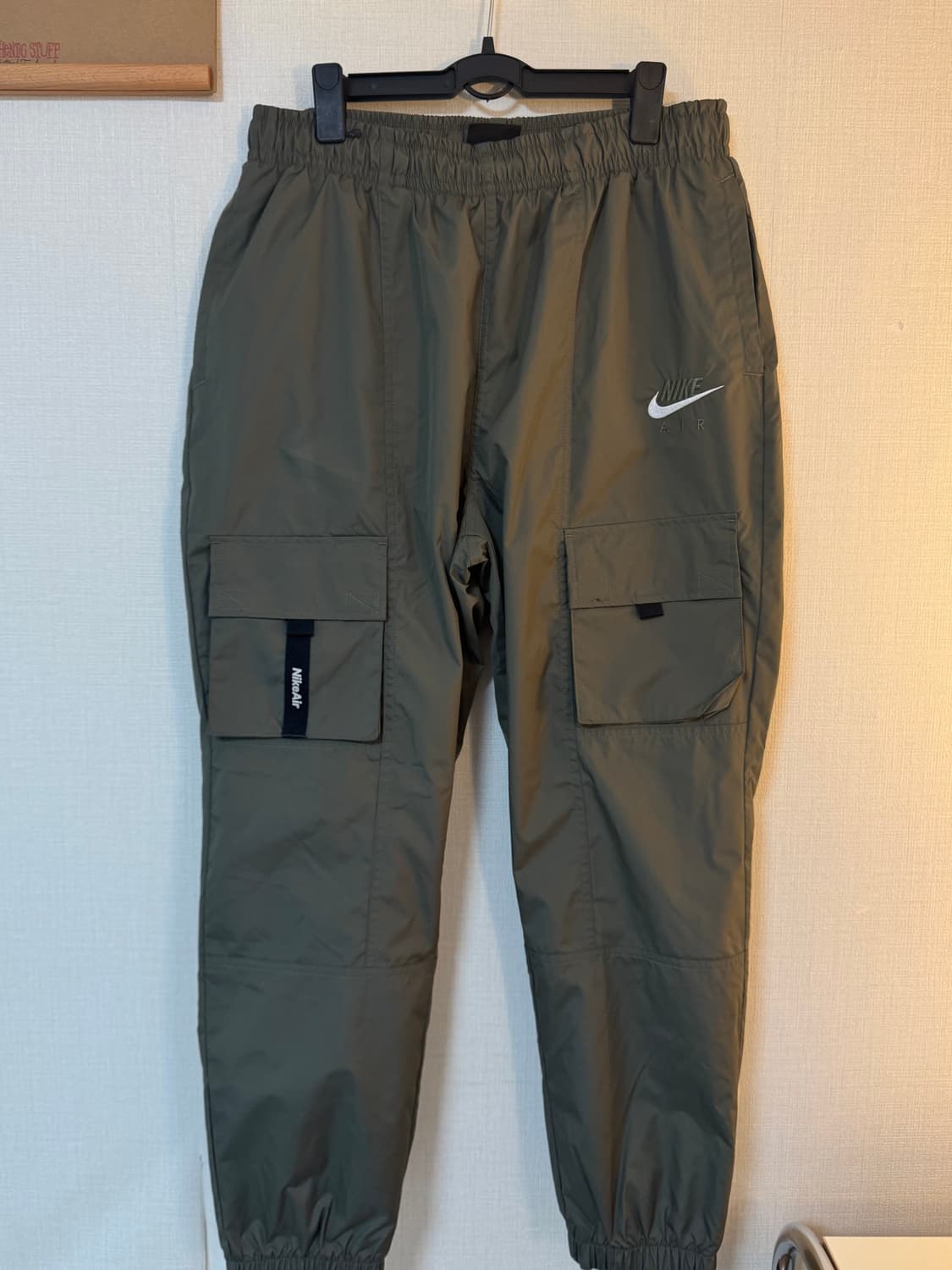 [L]나이키 에어 우븐 조거 팬츠 카키 상품이미지1