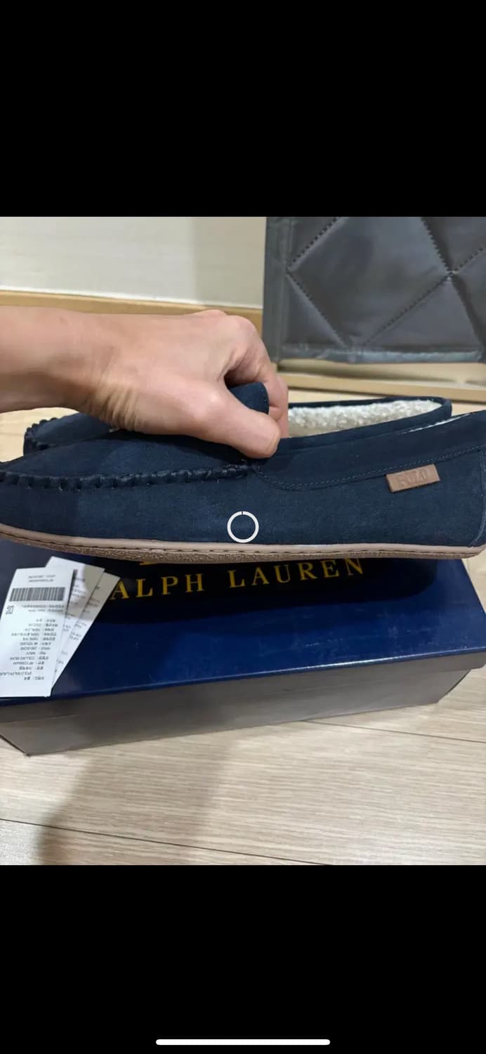 폴로 콜린스 베어 스웨이드 털로퍼 280 새상품 팝니다. 상품이미지2