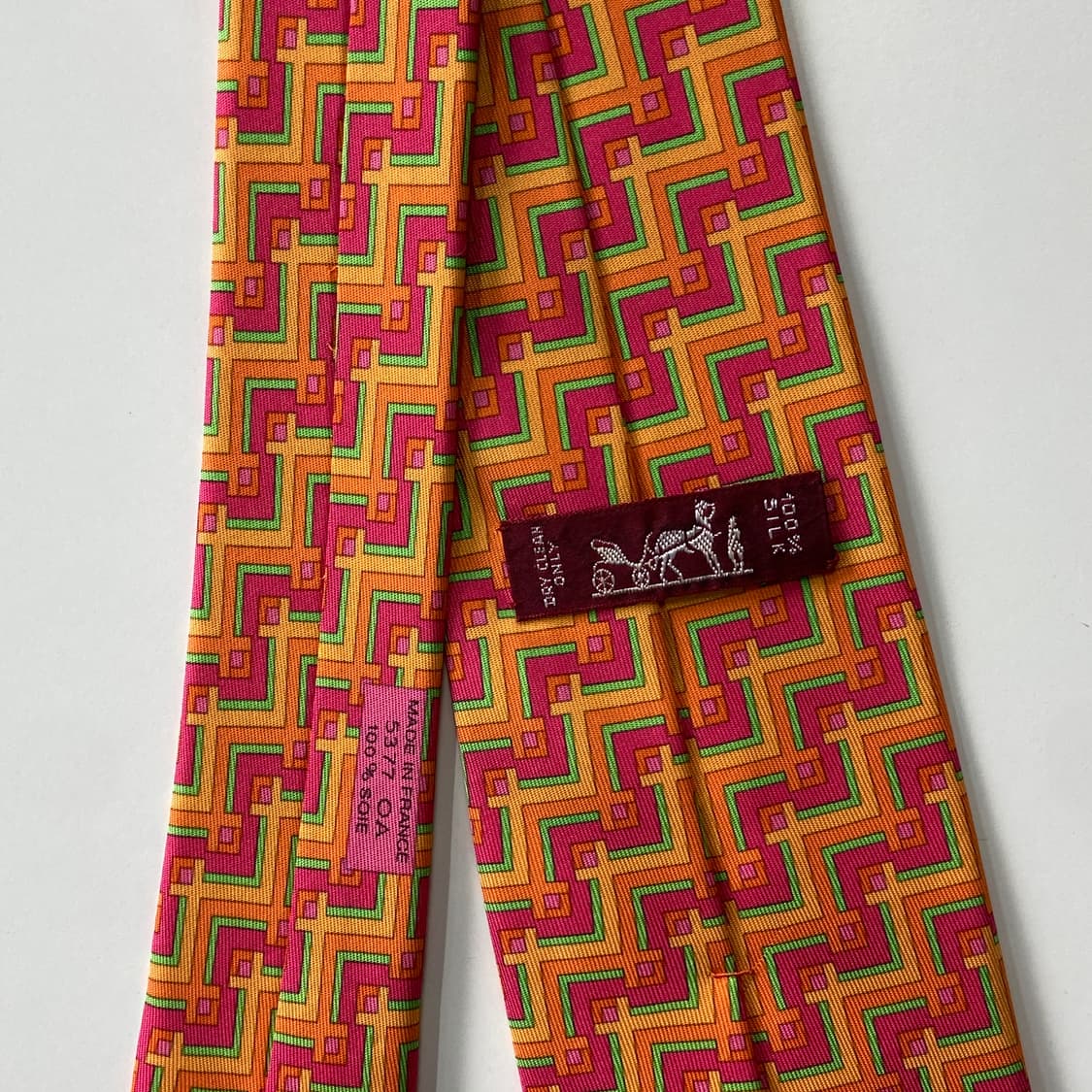 에르메스 명품 정품 넥타이(HERMES) 8cm 상품이미지6