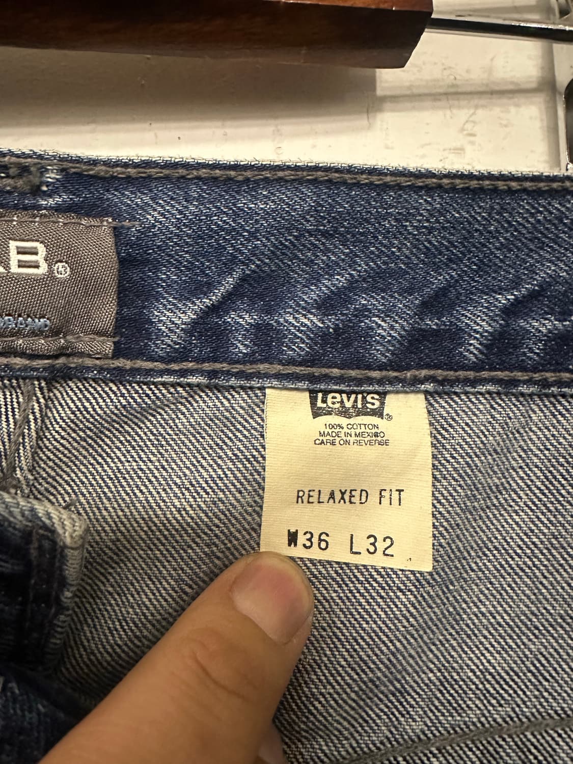36X32)리바이스 실버탭 청바지 상품이미지3