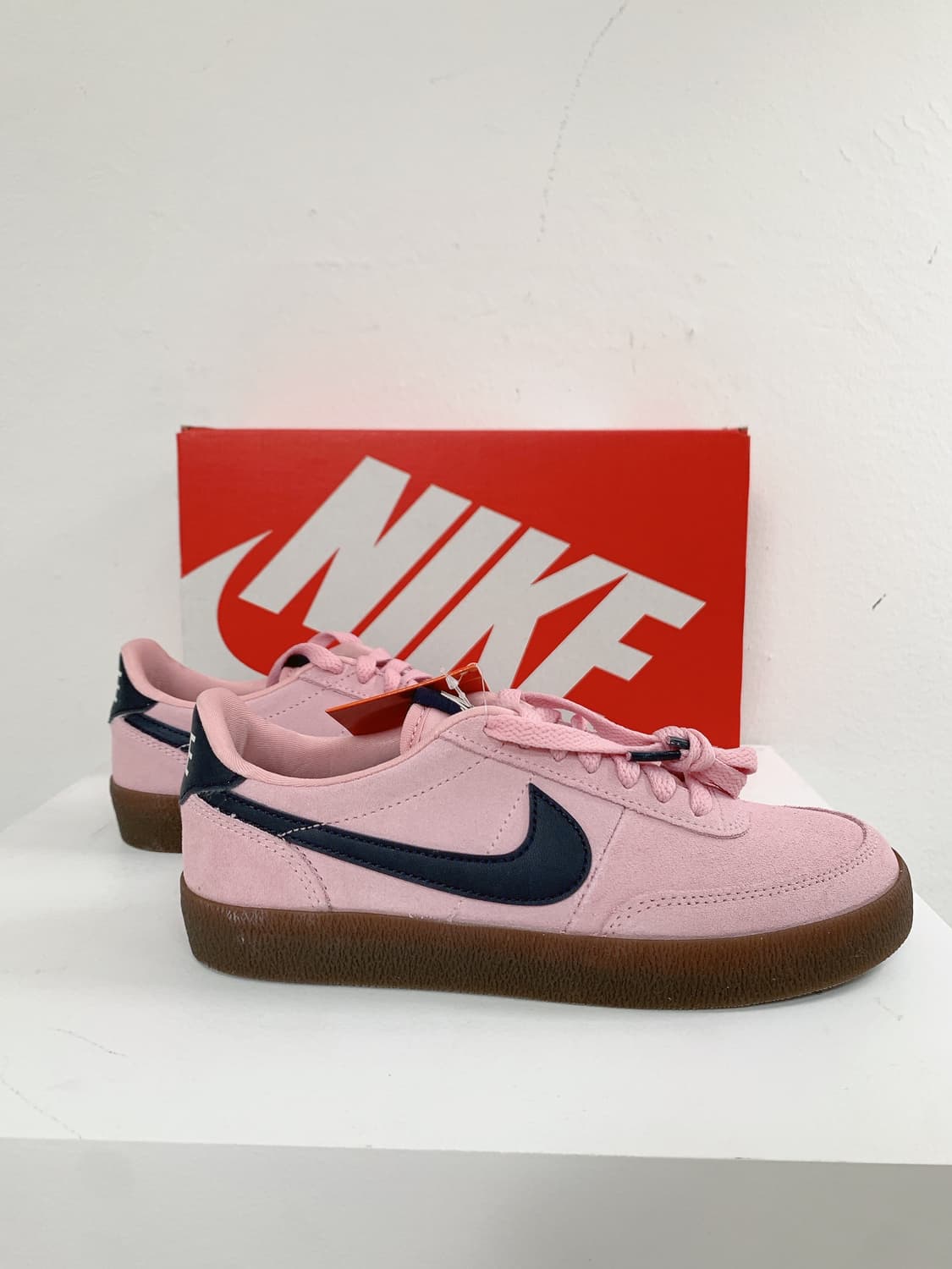 (정품/새상품) NIKE 나이키 여성 킬샷 2 핑크 글레이즈 스니커즈 상품이미지4