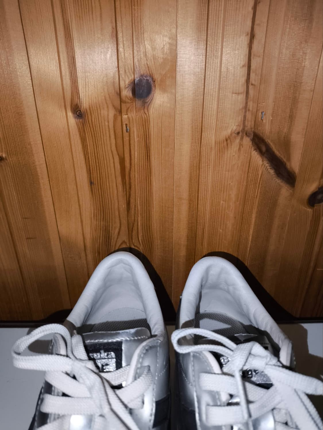 250mm 오니츠카타이거 파브레 실버 스니커즈 상품이미지5