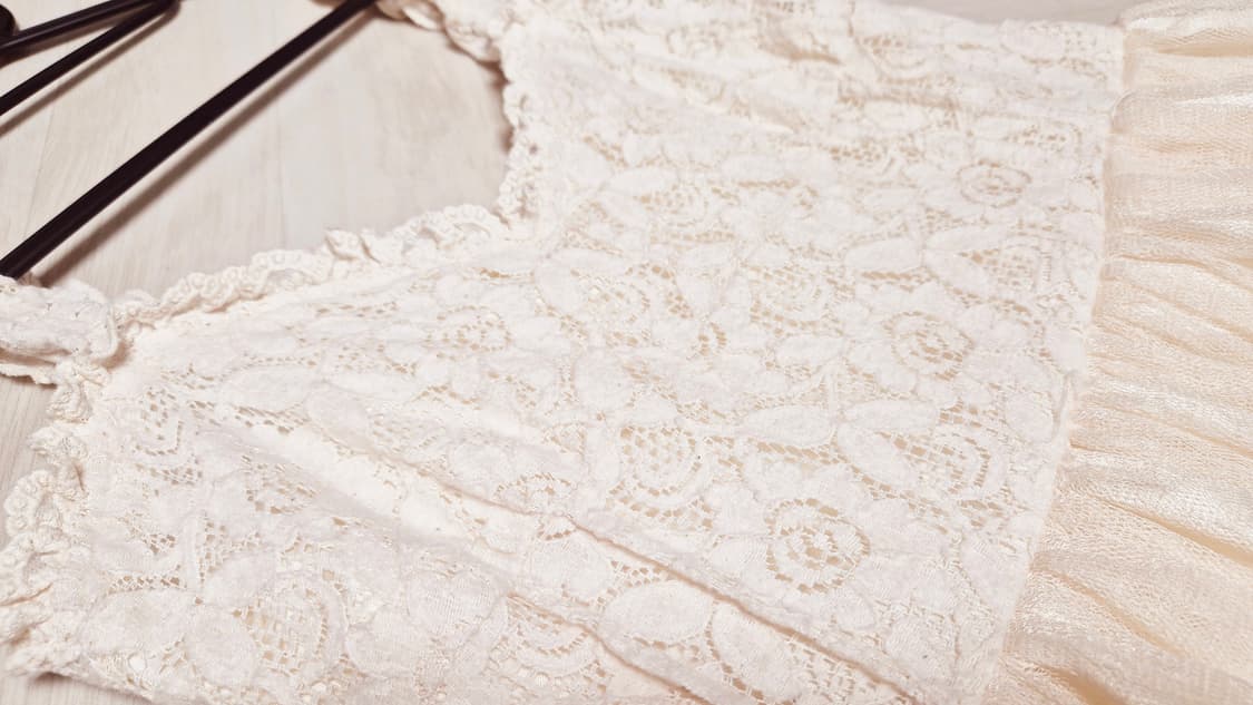 리즈리사 페어리 히메 레이스 아이보리 나시 상품이미지3