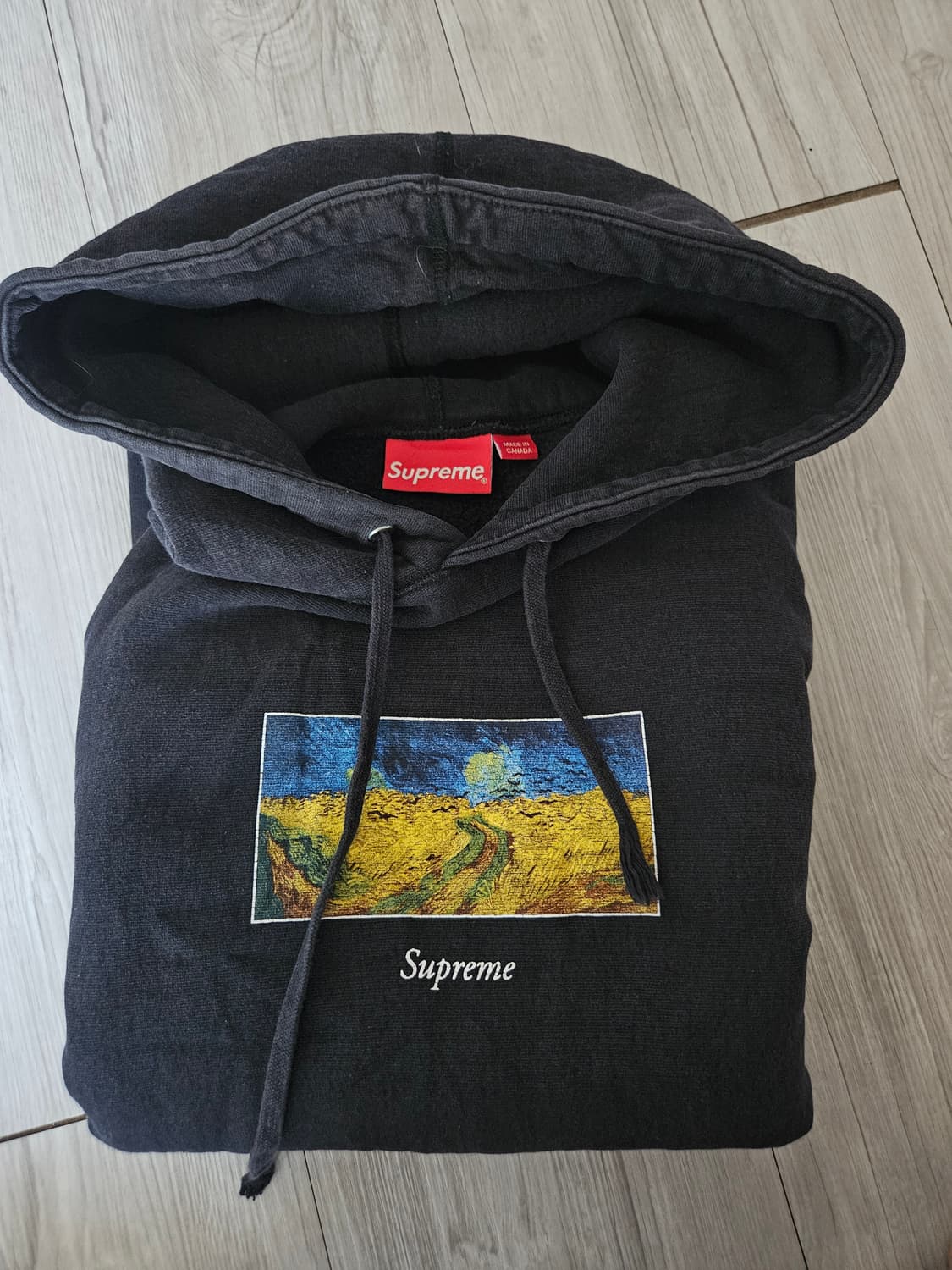 슈프림 반고흐 후드티 상품이미지3
