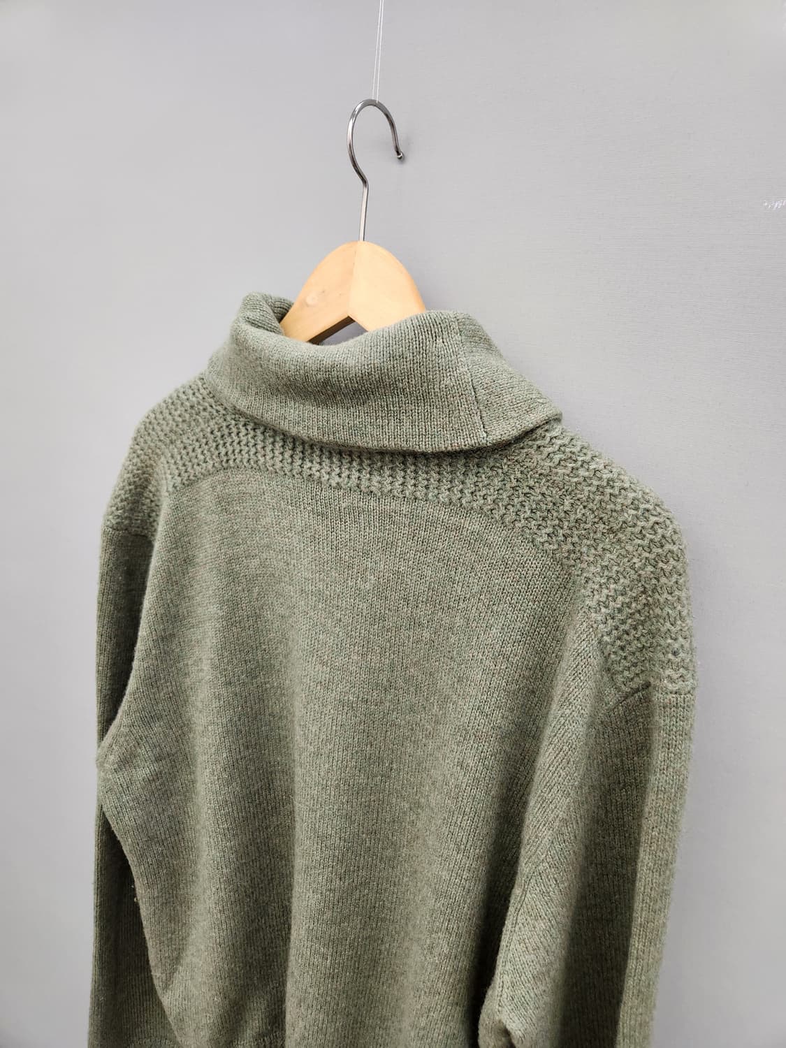 폴로 랄프로렌 하프넥 니트 그린 상품이미지6