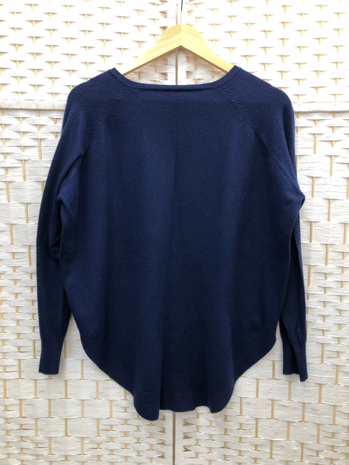 캐시 딥 블루 니트 상품이미지4