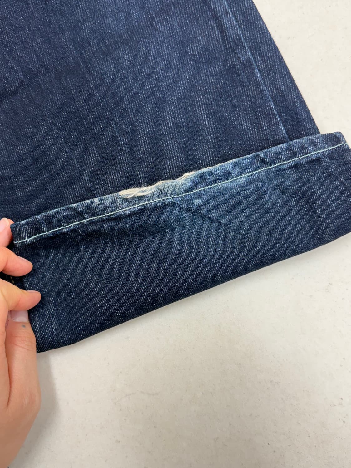 글로니 93 MID-RISE LOOSE FIT JEANS INDIGO 상품이미지9