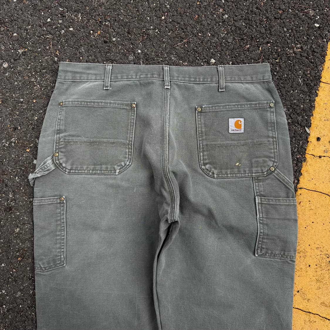 OG 칼하트 B01 MOS 더블니 카펜터 팬츠 상품이미지6