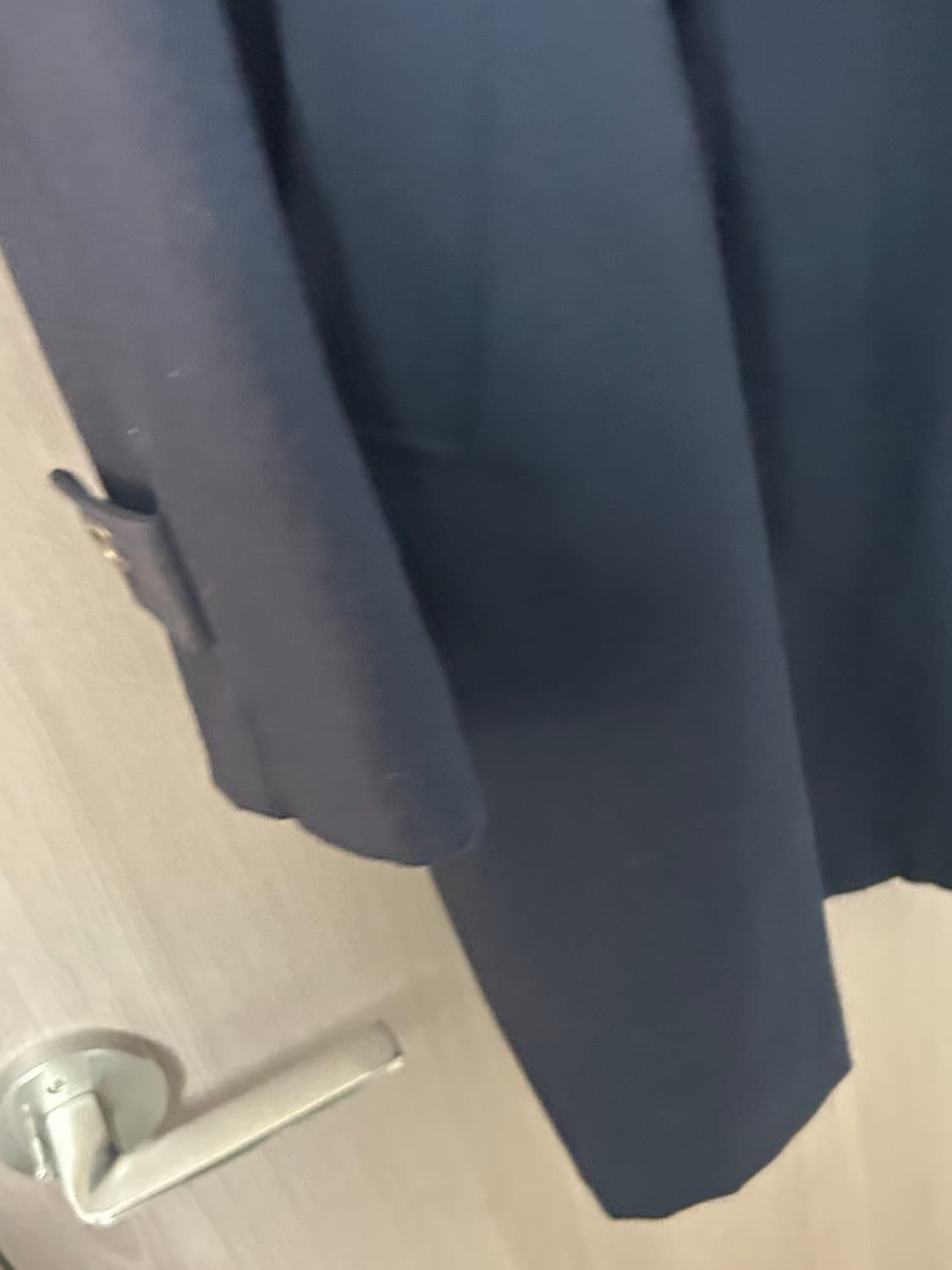 꼼데가르송 옴므 듀스 코트 네이비 상품이미지4