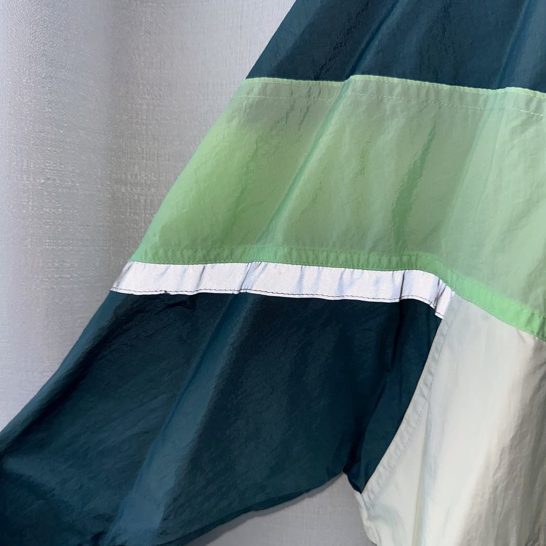 나이키 나일론 후드 바람막이 자켓 그린 XL 상품이미지4