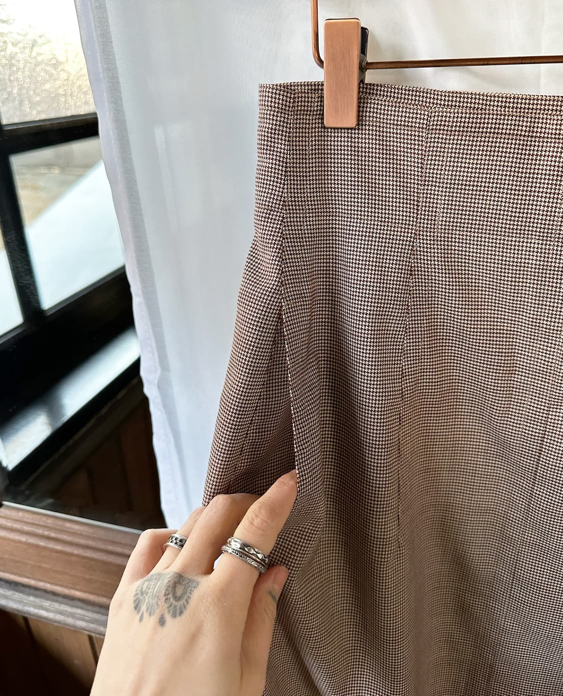 JIL SANDER check back pleats skirt 상품이미지8