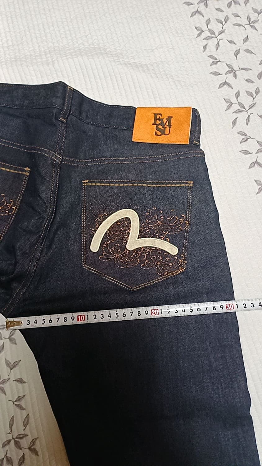 에비수 스판청바지 32인치 기장112 상품이미지7