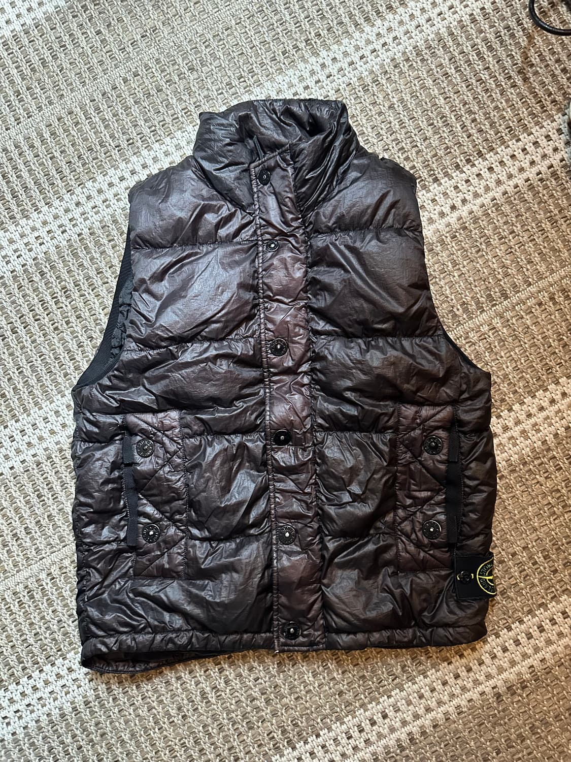 스톤아일랜드 남성 패딩 조끼 S(90-95) 상품이미지2