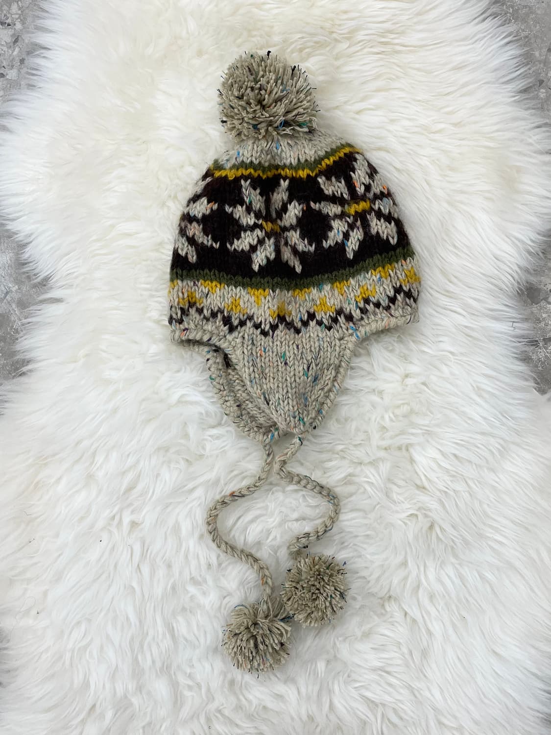 브라운 모리 노르딕 이어머프 비니 상품이미지4