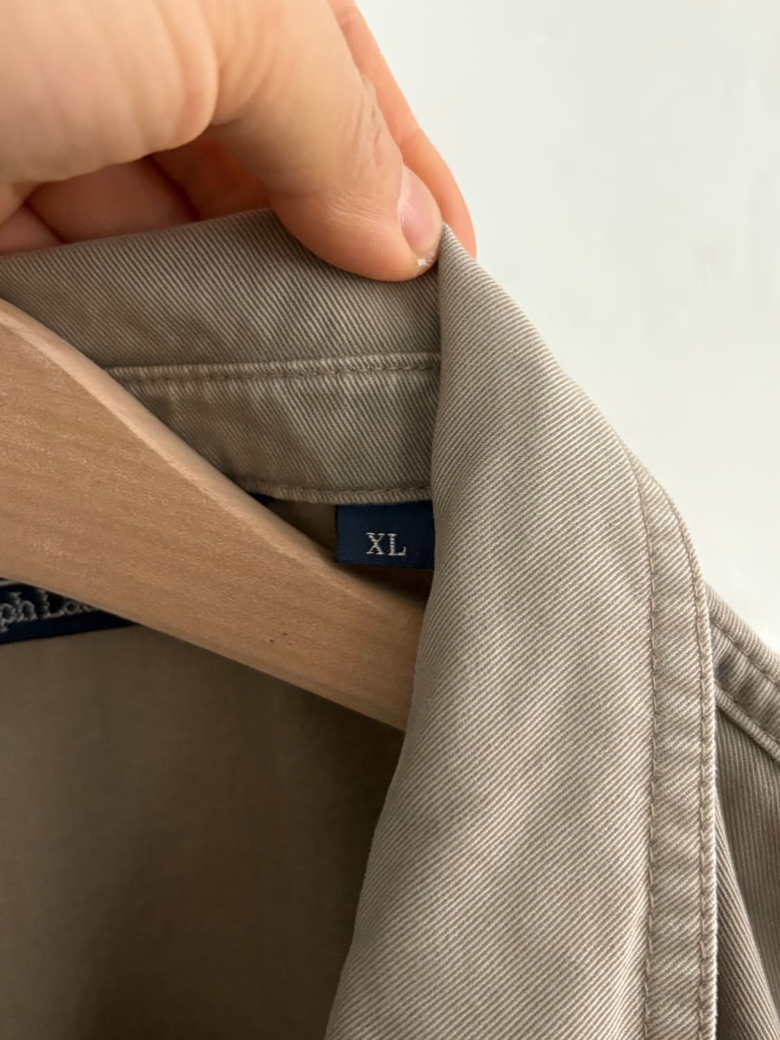 Polo 폴로 랄프로렌 탄베이지 컬러 코튼 헤링턴 자켓 상품이미지4