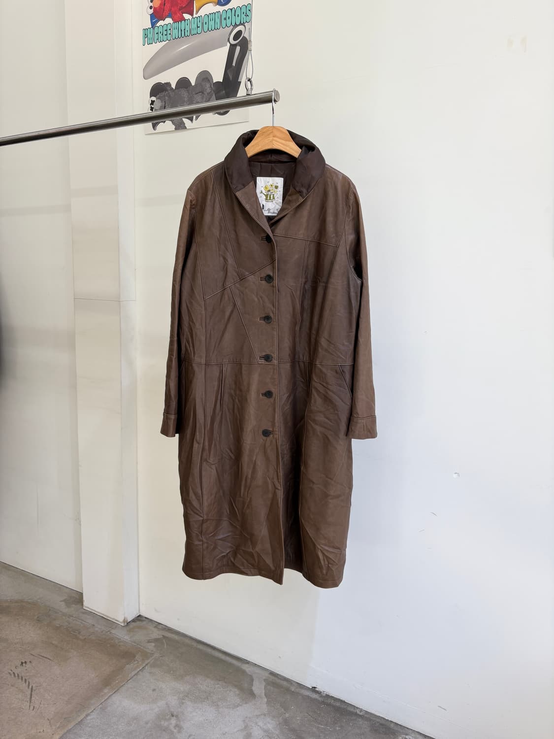VINTAGE 레더코트 상품이미지1