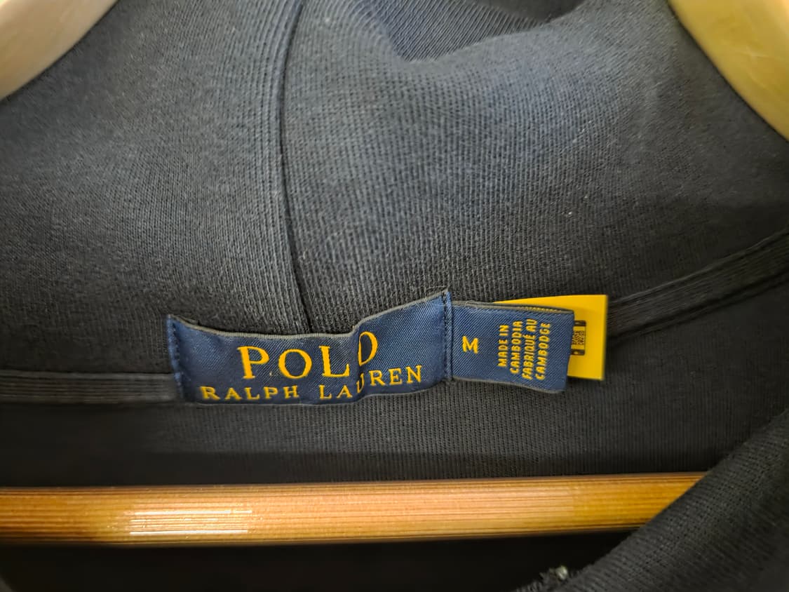 QR 폴로 랄프로렌 네이비 후드티 M 상품이미지3