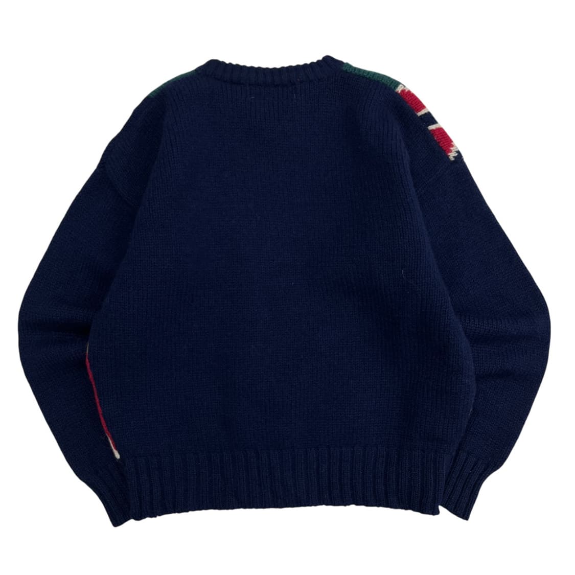 80's 아메리칸 이글 빈티지 성조기 핸드메이드 니트 M 상품이미지3