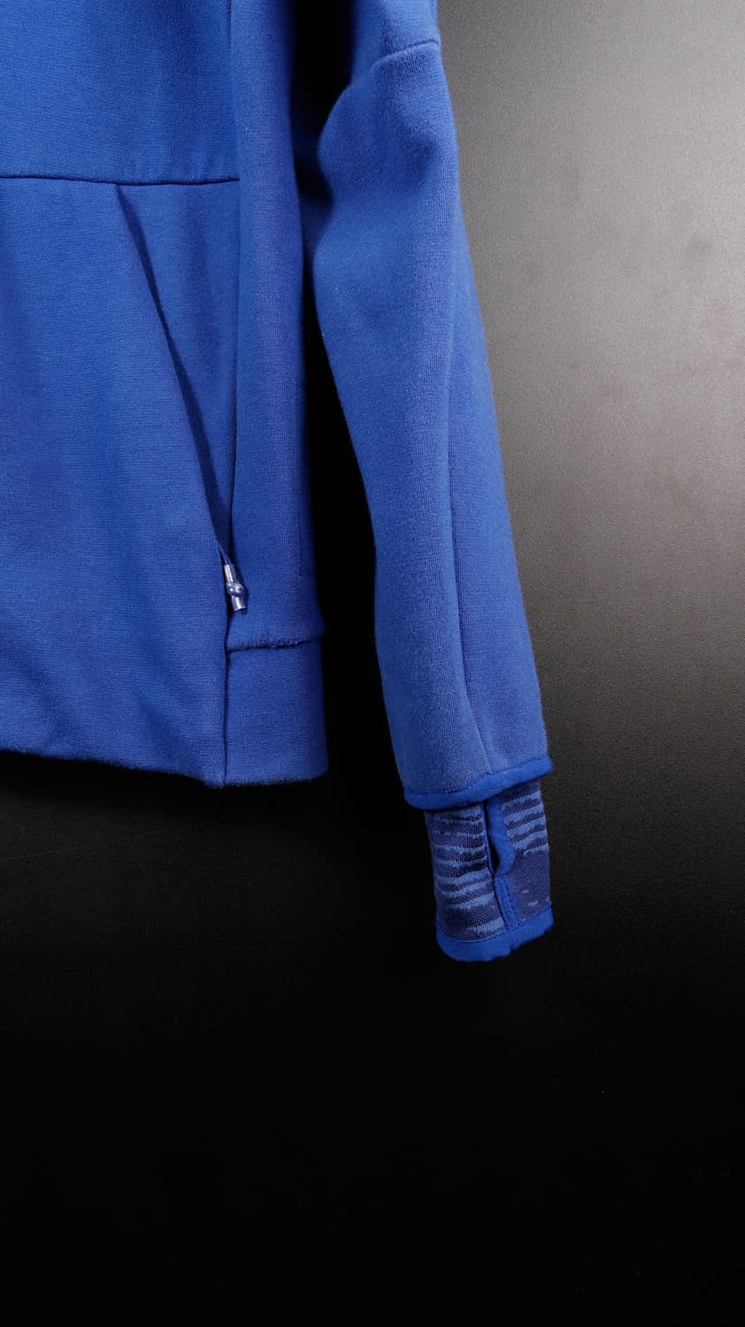 아디다스 파랑 트레이닝 후드집업 상품이미지2