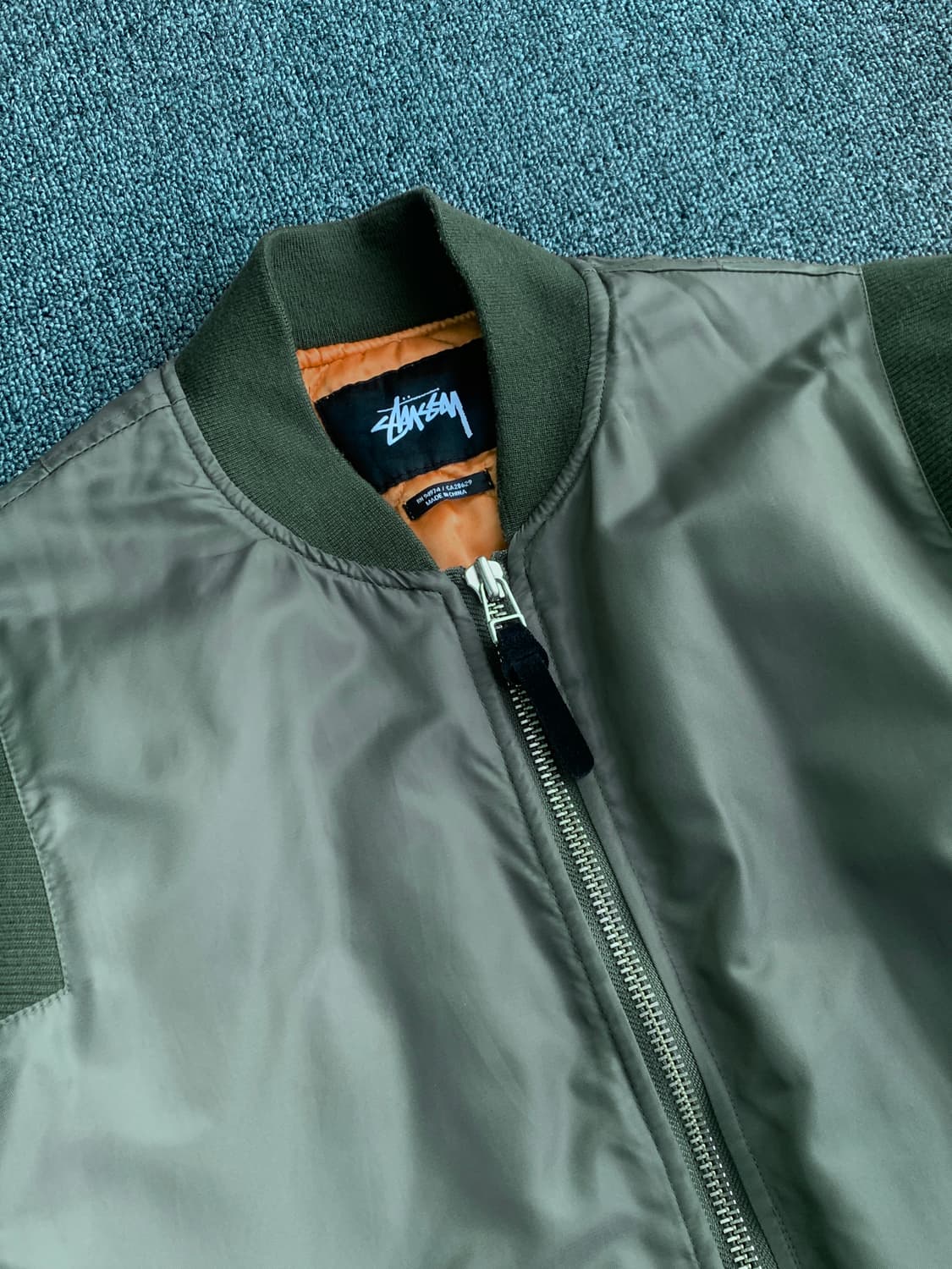 [개인 소장] 스투시 ma-1 항공점퍼 봄버자켓 상품이미지2