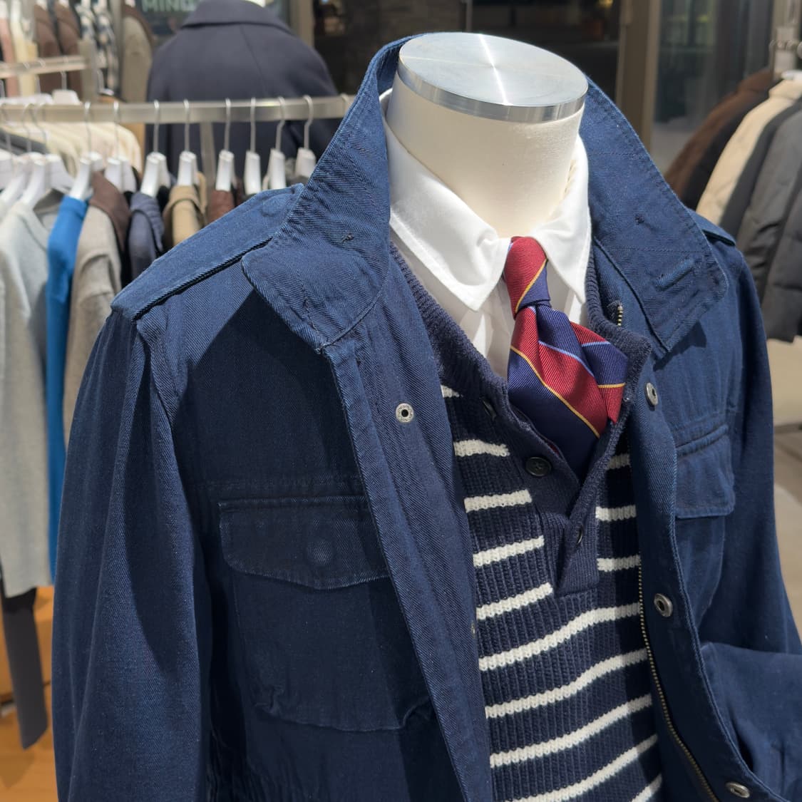 GU 인디고 M-65 필드자켓 상품이미지3