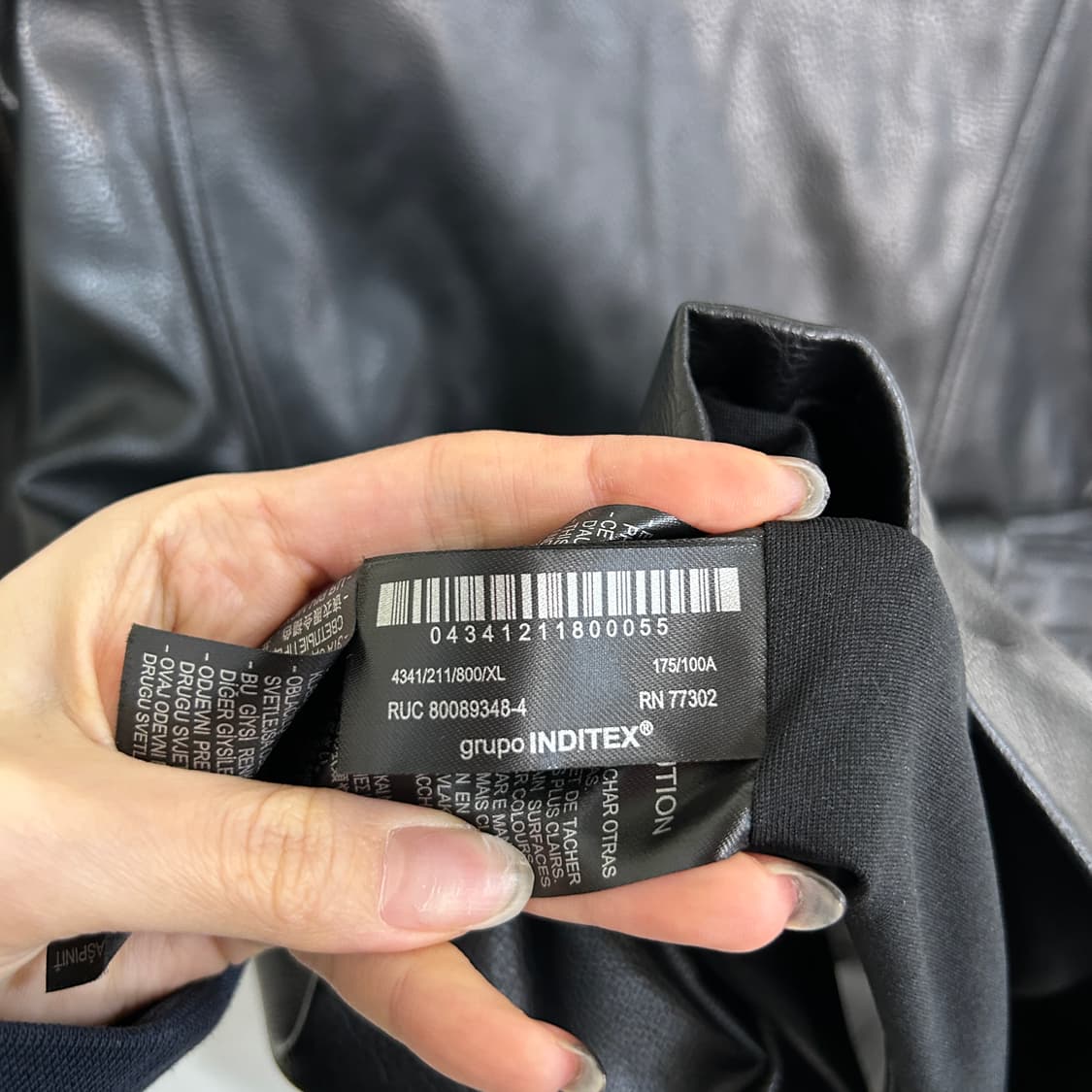 자라 여성 레더 드레스 자켓 XL 새상품  상품이미지4