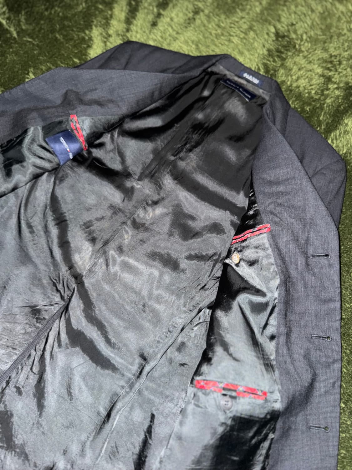 [41R] 타미힐피거 MADE IN USA 테일러 메이드 블레이저 자켓 상품이미지5