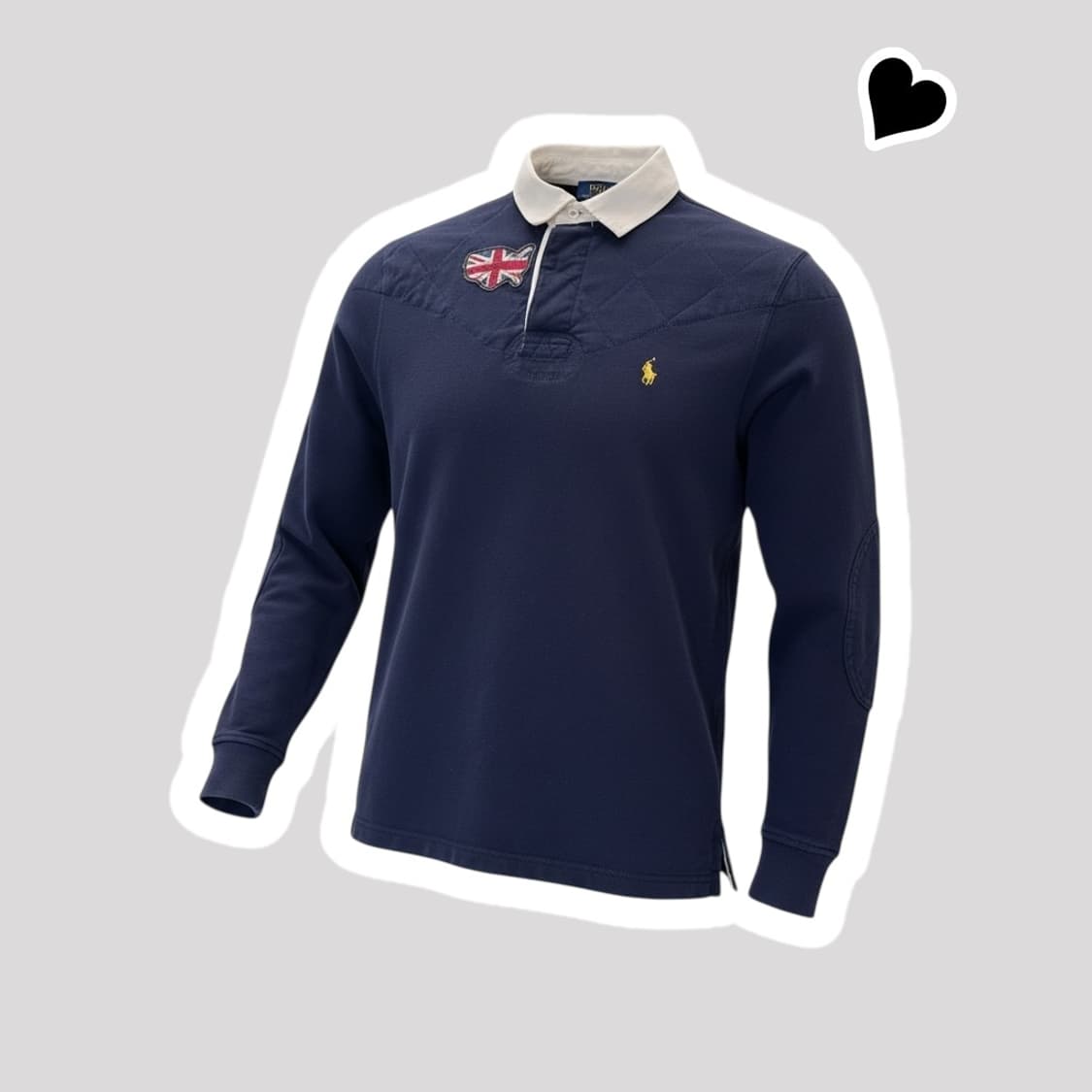 신형 폴로 랄프로렌 브리튼 네이비 럭비티 상품이미지1