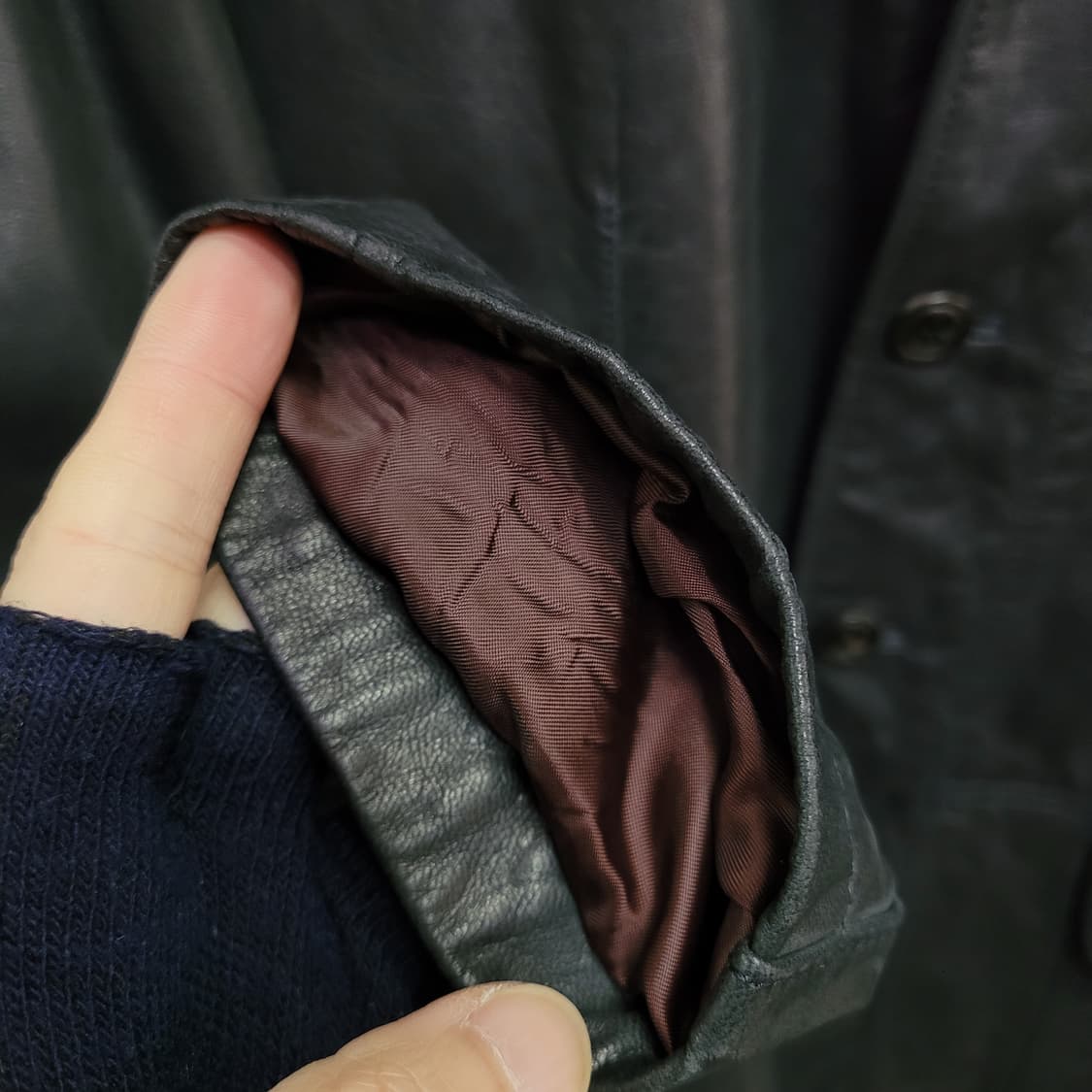 Carte Blanche 까르뜨블랑슈 산양 가죽 자켓 상품이미지3