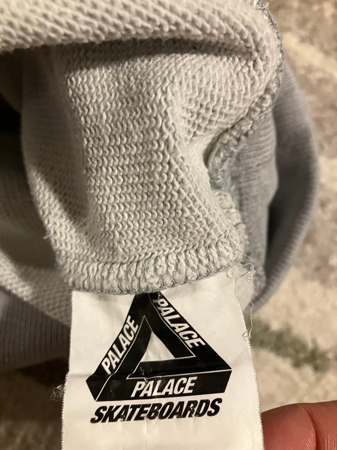 팔라스 스케이트보드 맨투맨 그레이 S 상품이미지4