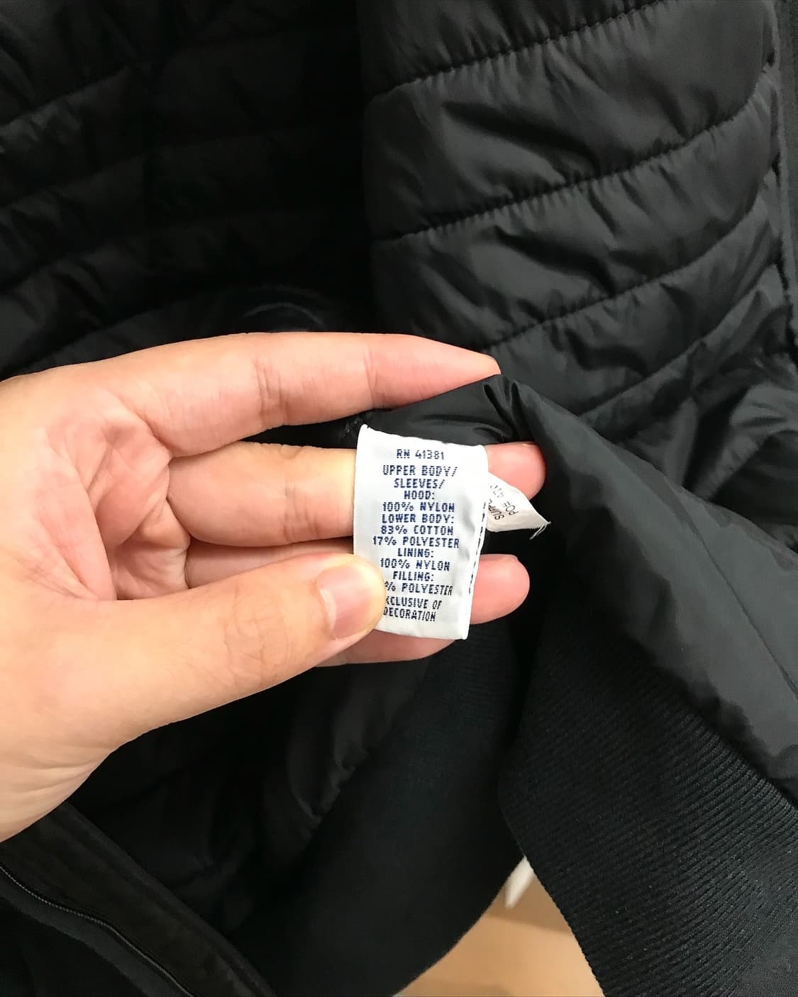 폴로 후드 패딩 자켓 상품이미지5