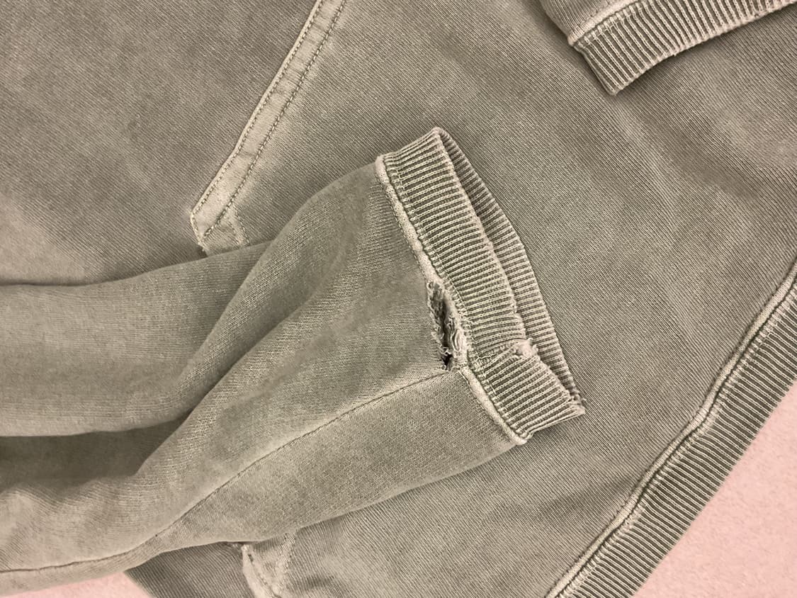 made in usa dameged vintage hoodie 상품이미지4