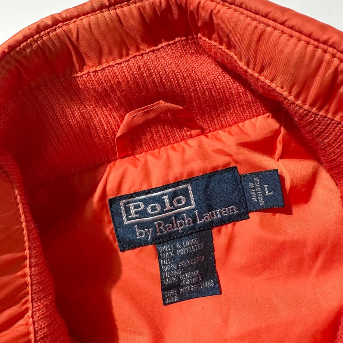 폴로 랄프로렌 레더 스트랩 패딩 베스트 조끼 상품이미지6