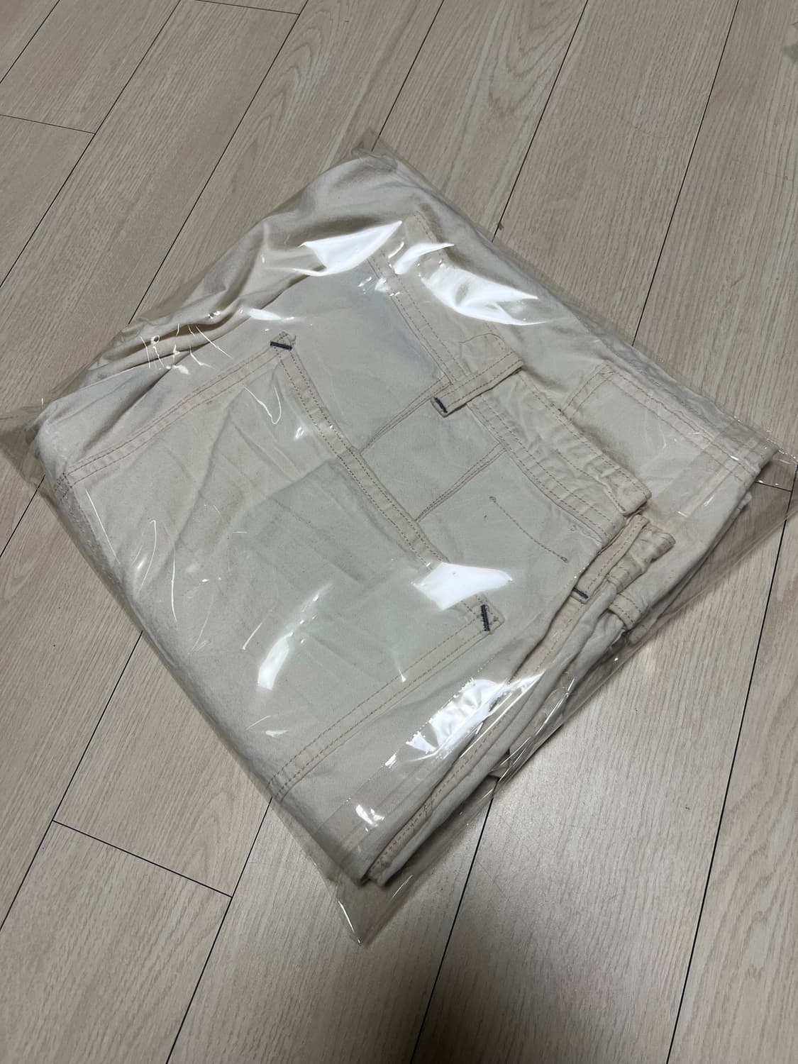 폴로RL빈티지아이보리더블포켓카팬더쇼츠 36 상품이미지6